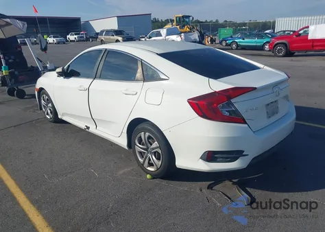 2017 Honda Civic Lx из США, поврежденный, VIN 19XFC2F53HE008614